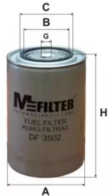 Фильтр MFILTER DF 3502